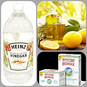 Vinegar and Borax