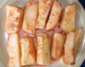 Photo of Fried yams about to be served Fried yams about to be served