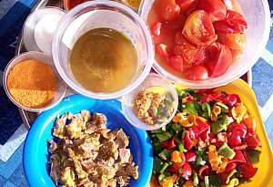 Photo of Already prepared ingredients Already prepared ingredients