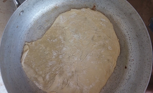 Photo of Tortilla cooking process Tortilla cooking process
