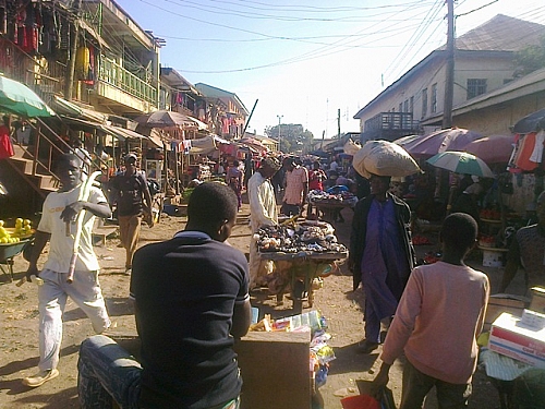 Photo of Another street in Terminus Market, Jos Plateau state Another street in Terminus Market, Jos Plateau state
