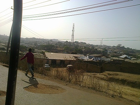 Arial view of some parts of Tudun Wada, Jos