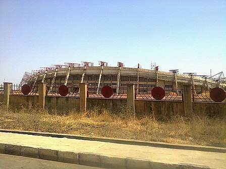 Picture of the Uncompleted Stadium in Farin Gada