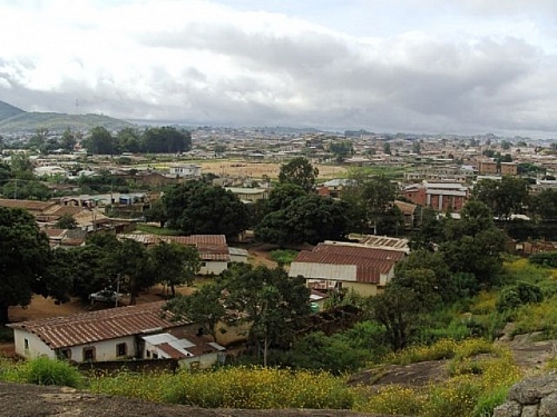 Picture showing expansion of settlements in Jos city