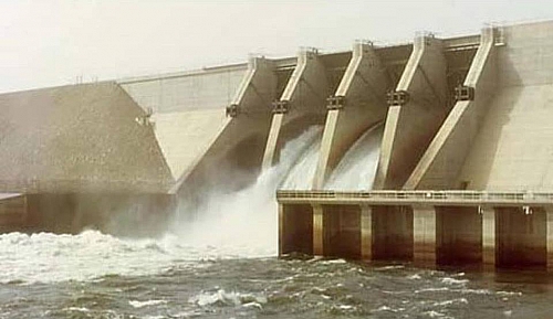 Picture of Kainji dam in Niger State- Kainji is the largest dam in Nigeria