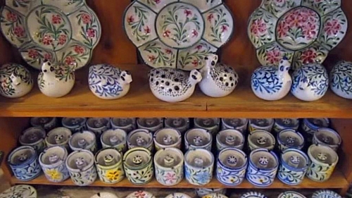 Pottery making is an example of secondary industry