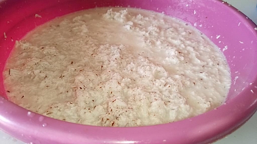 Making of coconut milk at home