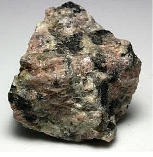 Pegmatite, an example of intrusive igneous rock