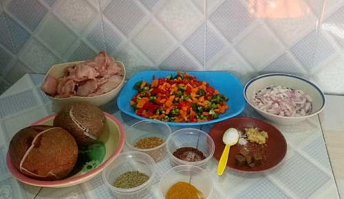 Photo of Coconut curry sauce Ingredients Coconut curry sauce Ingredients