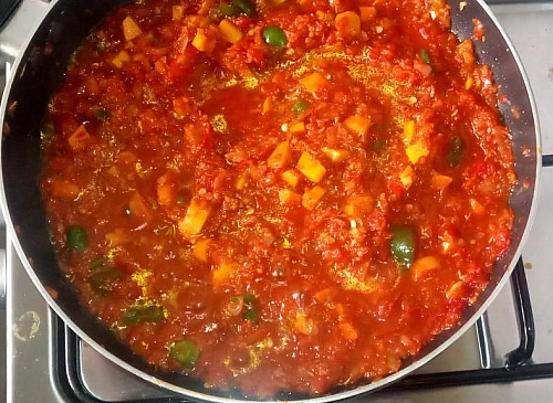 Be sure to season the sauce to your taste