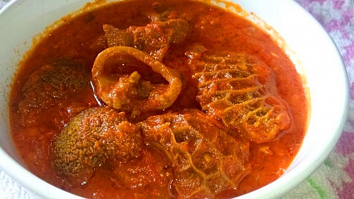 Picture of assorted meat stew