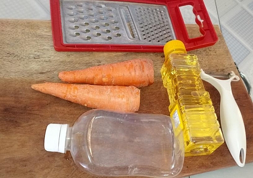 Photo of Carrot oil ingredients Carrot oil ingredients