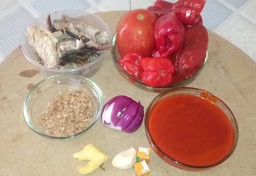 Pepper sauce ingredients