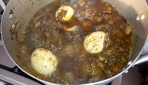 Delicious ayamase stew (ofada stew recipe)