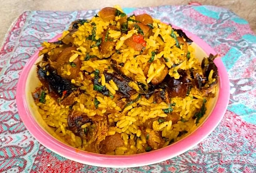 Photo of How to Cook Palm Oil Jollof Rice (Native/Concoction/ Mtn Rice) Recipe