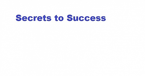 Photo of The secret of my success - Secret to success and How to be Successful in Life