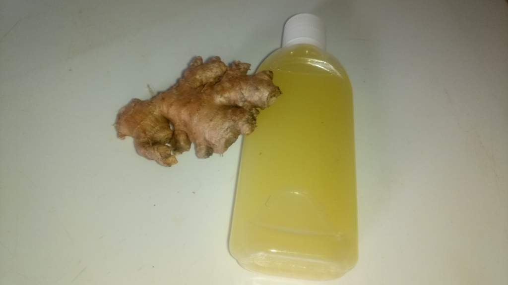 Homemade Ginger Oil for hair growth, skin and cooking