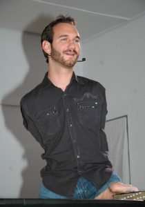Nick Vujicic speaking in a church in Ehringshausen Germany 20110401 02