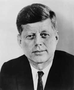 president John f. Kennedy