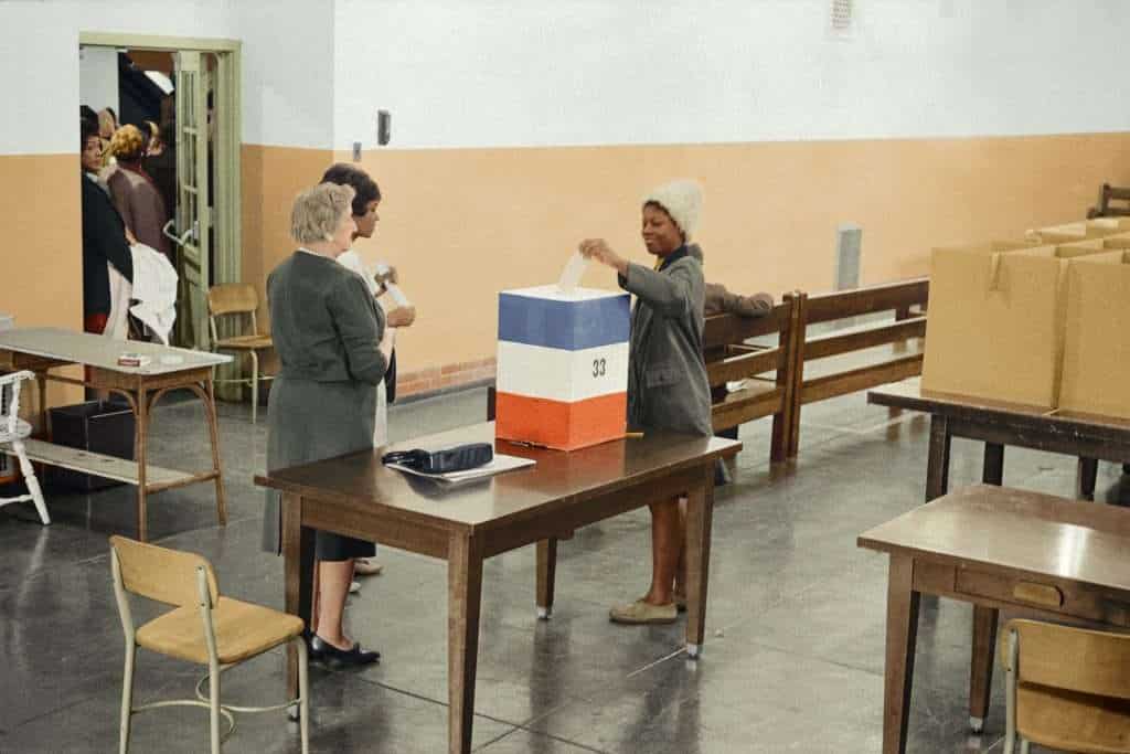 Voting as a sign of Democratic Government