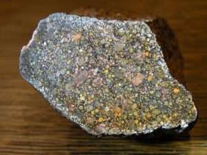 Picture of chondritic meteorites